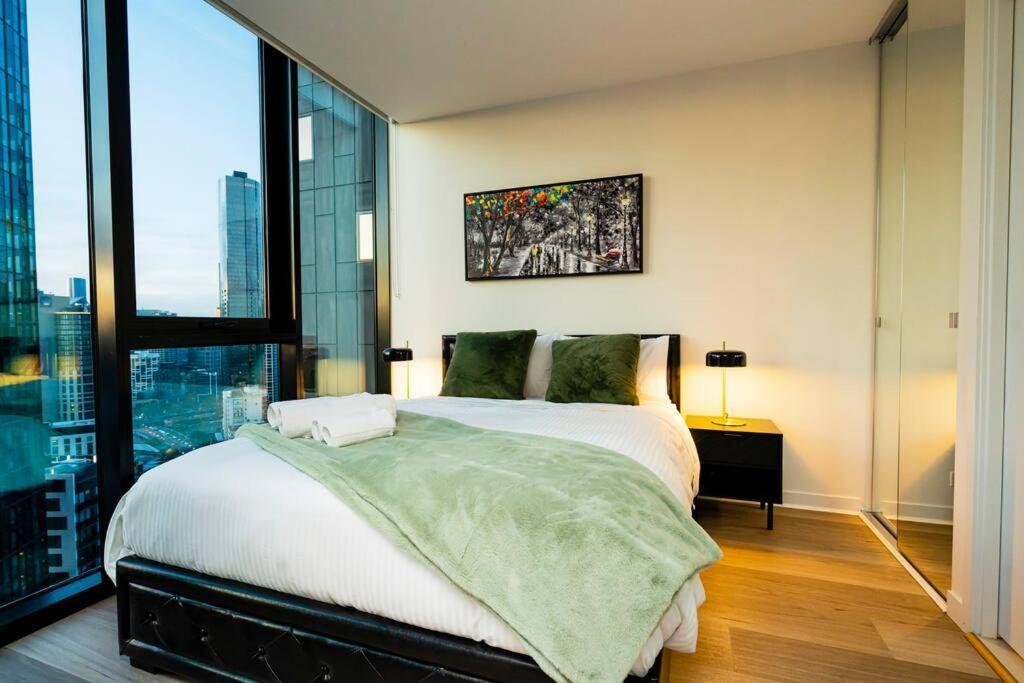 Luxe Haven - 42Nd Floor Panoramic City Views Мелбърн Екстериор снимка