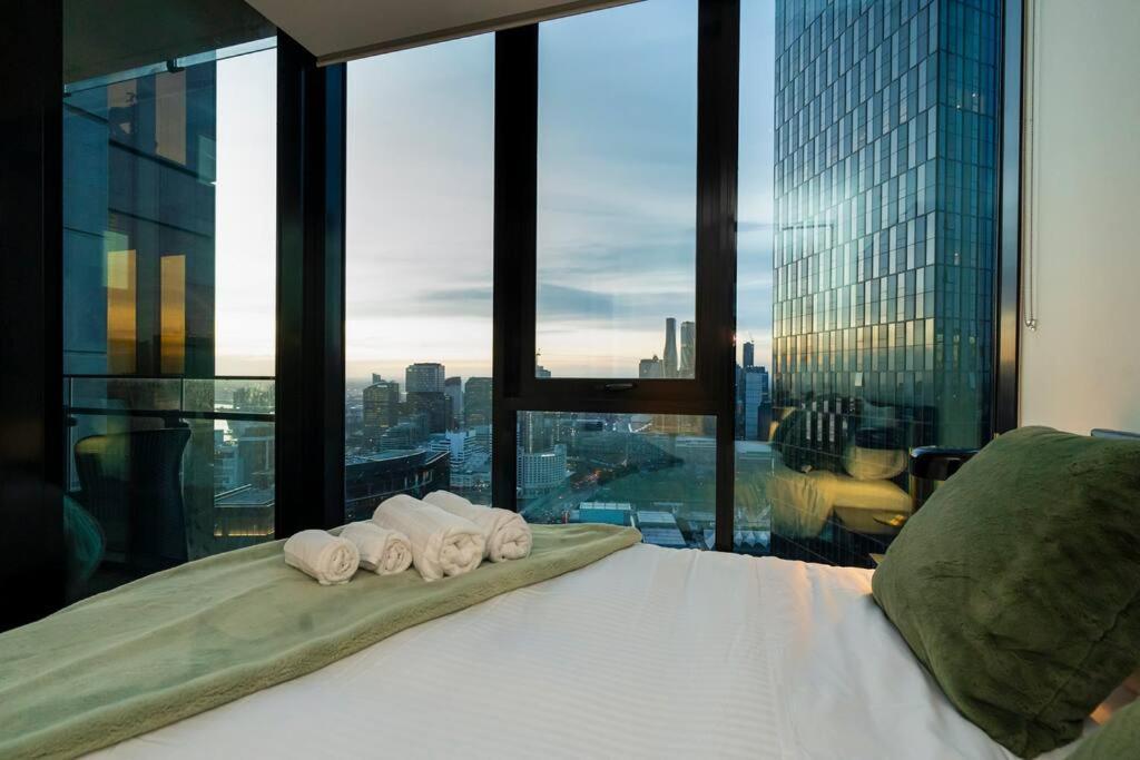 Luxe Haven - 42Nd Floor Panoramic City Views Мелбърн Екстериор снимка