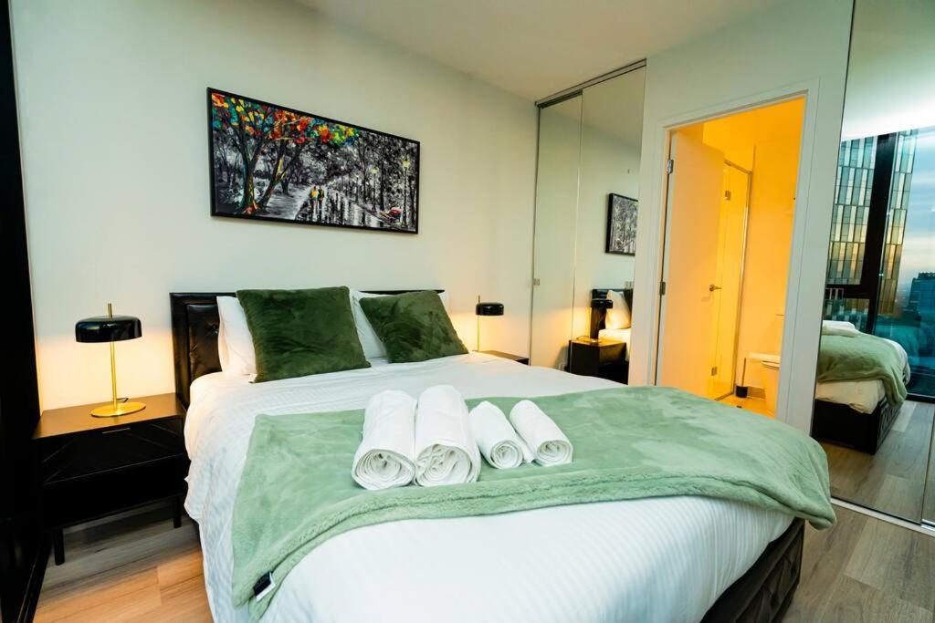 Luxe Haven - 42Nd Floor Panoramic City Views Мелбърн Екстериор снимка